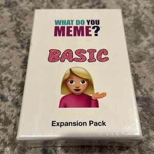 NWT What Do You Meme Basic. Expansion Pack. Brand new.